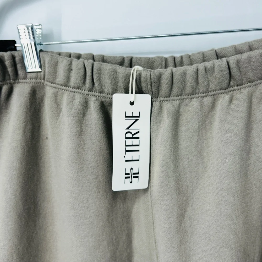 NWT Éterne Signature Classic Sweatpants - Soft French Terry XL - Picture 10 of 12